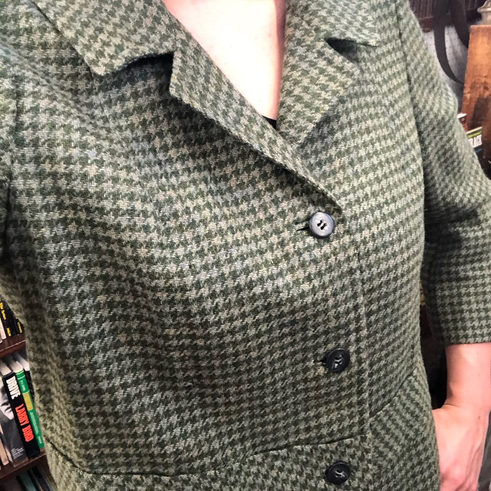 Wool Vintage Peacoat Suit Jacket